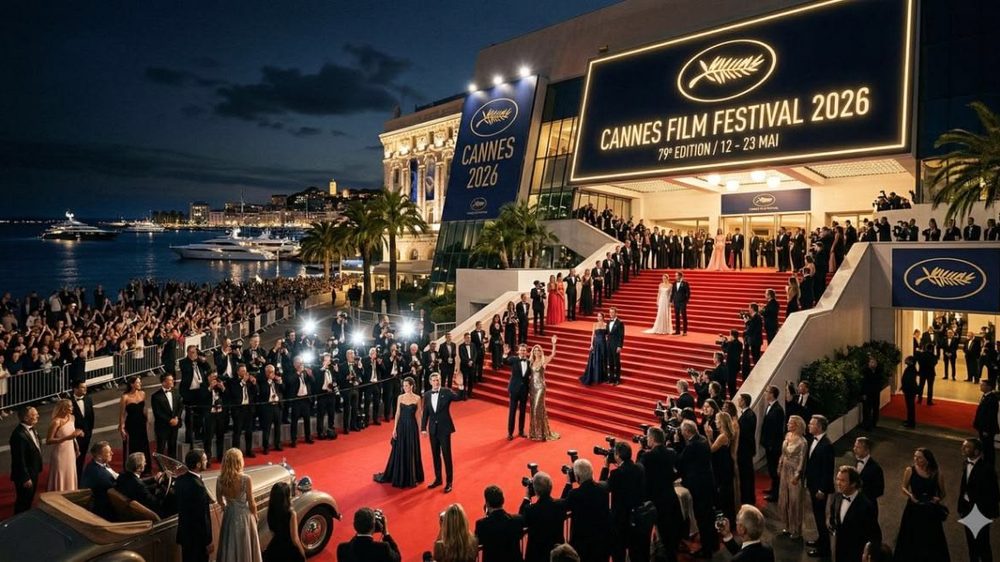 Red carpet at the Palais des Festivals